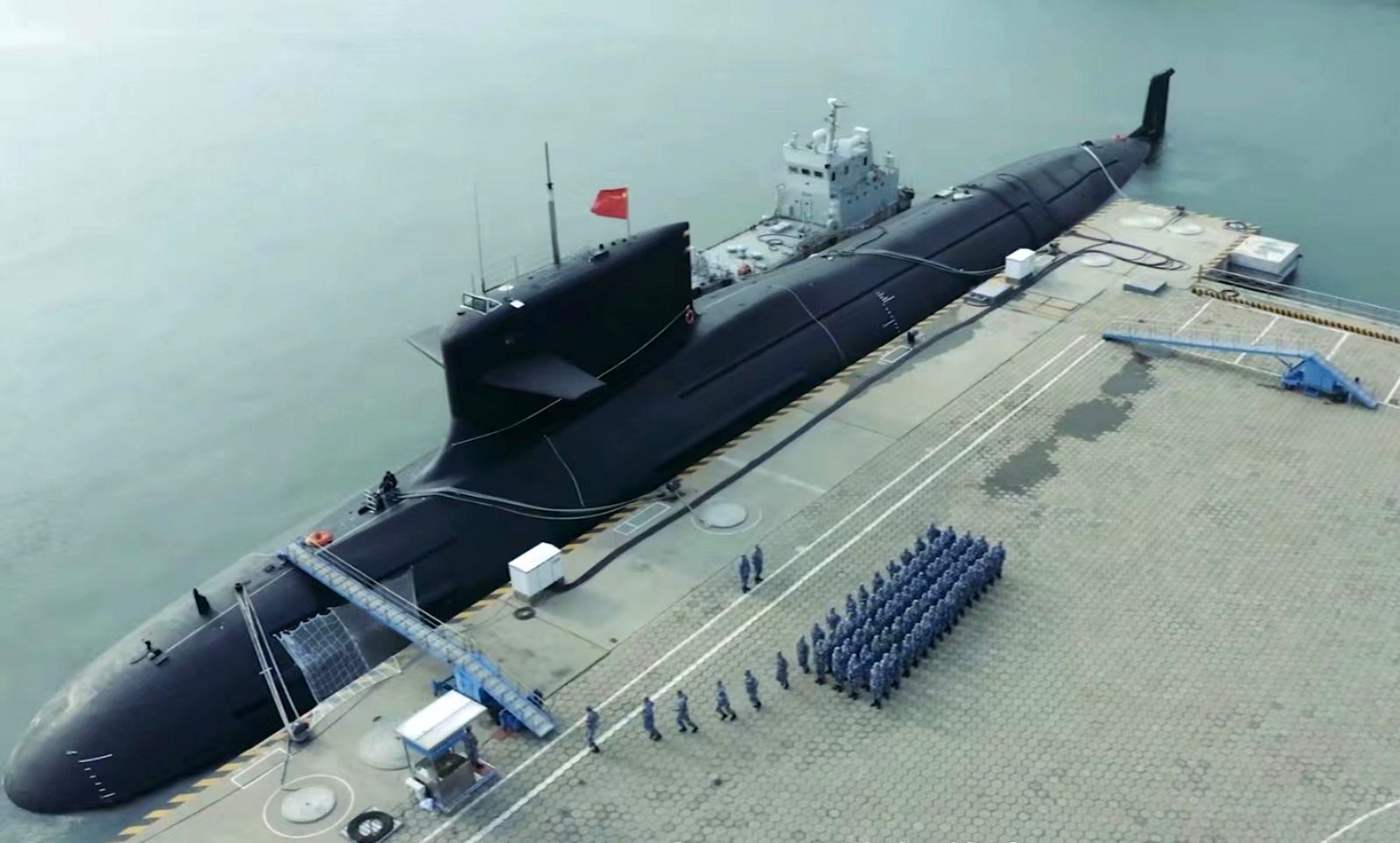 揭秘，09改进型攻击核潜艇——深海中的利刃，深海利刃揭秘，09改进型攻击核潜艇探秘