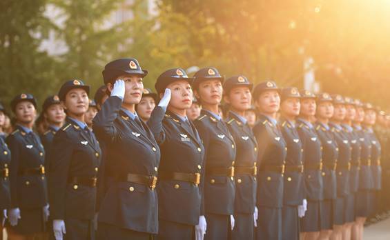 新时代女兵风采