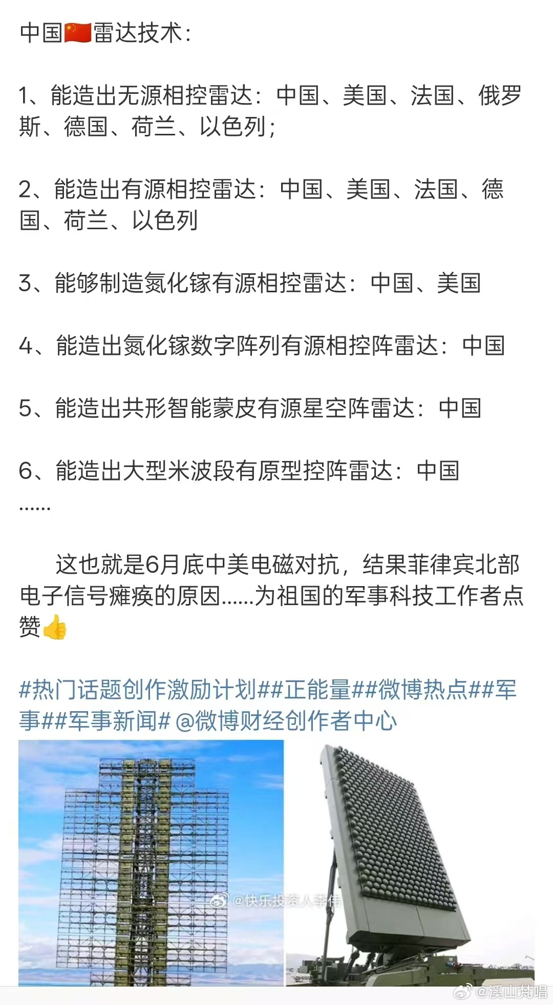 中国新型雷达，引领雷达技术的新时代，中国新型雷达引领技术新时代