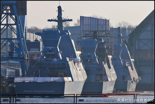 中国海军新下水舰艇，迈向蓝水海军的步伐与力量，中国海军新下水舰艇展示迈向蓝水海军的坚定步伐与强大力量