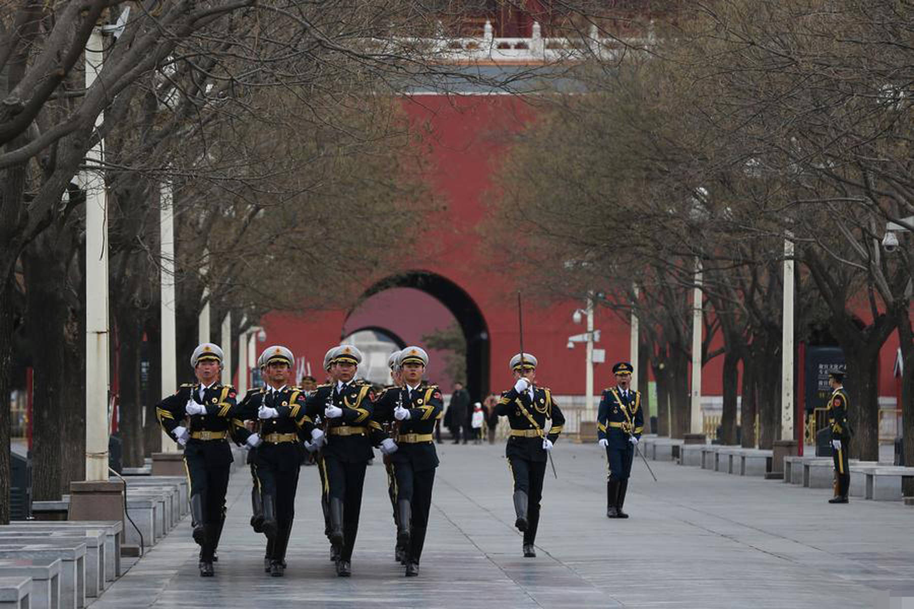 国旗护卫队与三军仪仗队，荣耀的象征与国家的骄傲，国旗护卫队与三军仪仗队，国家荣耀的象征与骄傲