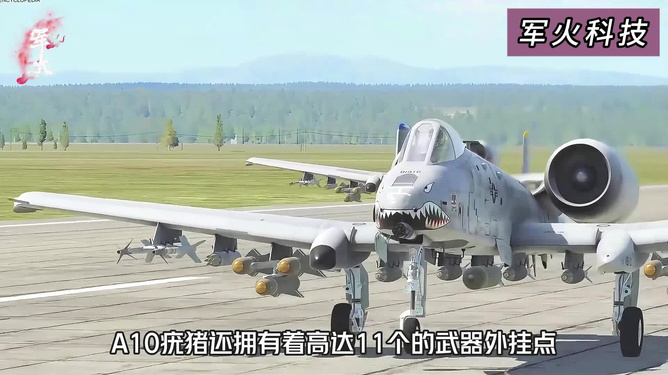A-10攻击机的强大实力,空中力量的锐利之剑,A-10攻击机,空中力量的锐利之剑,展现强大实力