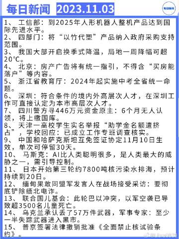 今日新闻摘抄十条（2023年3月1日），今日新闻摘要（2023年3月1日）