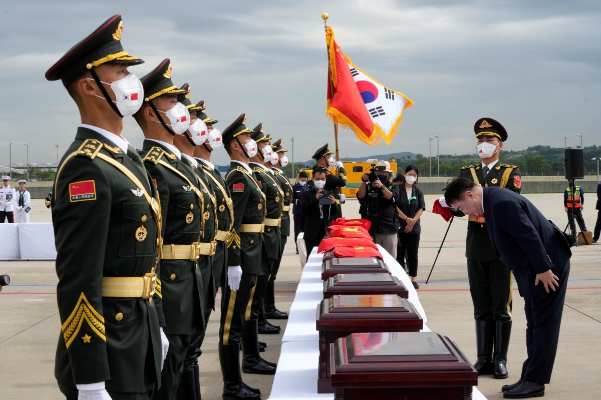 中国人民志愿军烈士遗骸为何在韩国，中国人民志愿军烈士遗骸韩国安置之谜