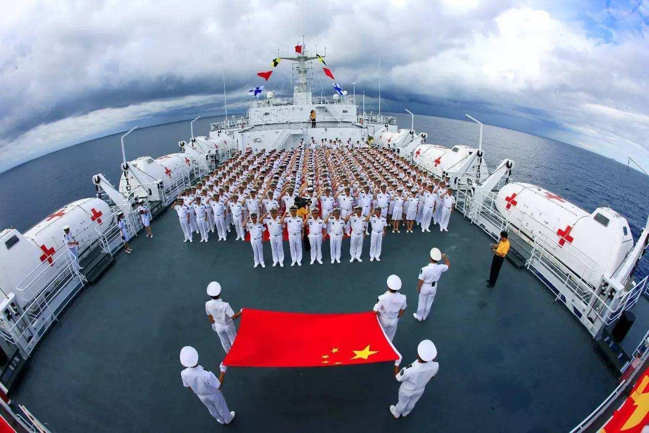 中国海军西沙大规模军演，展示力量，捍卫领土主权，中国海军西沙大规模军演，展示力量，坚决捍卫领土主权