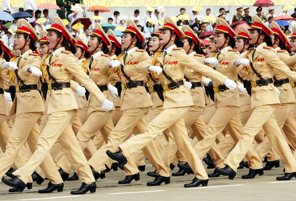 越南女兵阅兵视频，展现新时代女性的风采与力量，越南女兵阅兵，展现新时代女性风采与力量