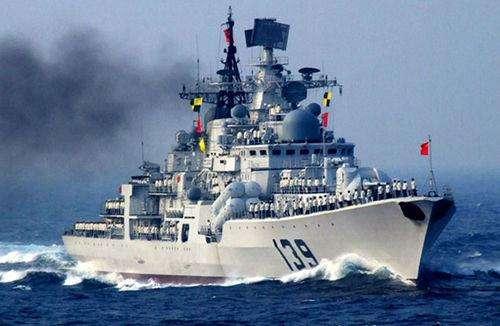 中国海军948舰，捍卫海洋，展示大国力量，中国海军948舰，捍卫海洋主权，展示大国力量与威严