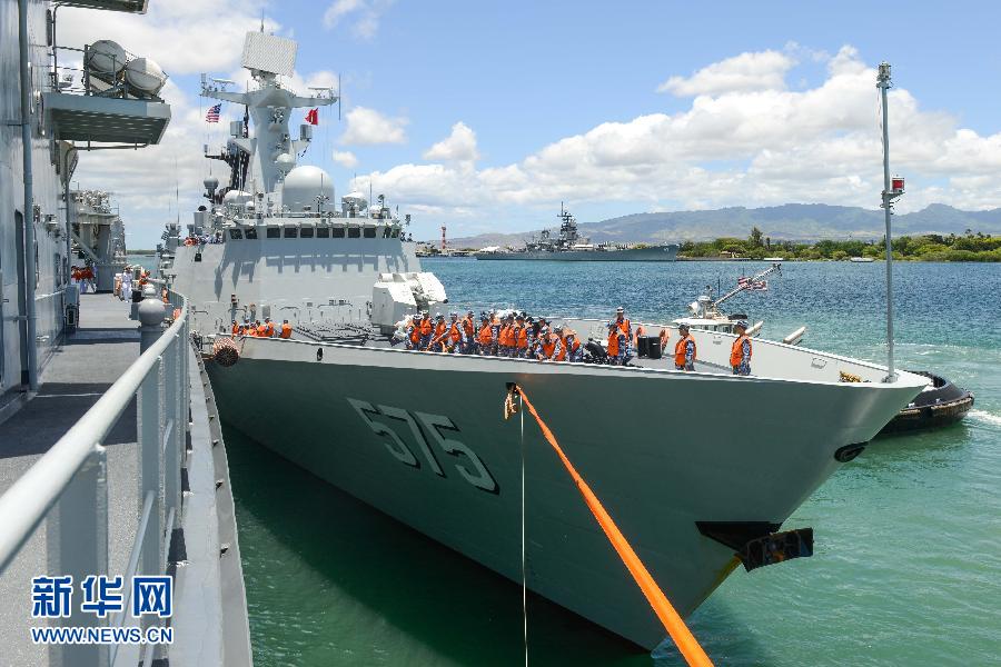 千岛湖舰赴美国夏威夷访问之旅，千岛湖舰访问美国夏威夷之旅