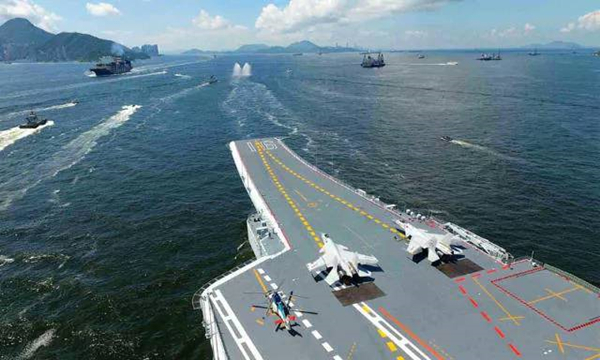 辽宁舰航母编队出海，中国海军力量的展示与海洋战略的深化，辽宁舰航母编队出海，中国海军力量展示与海洋战略推进