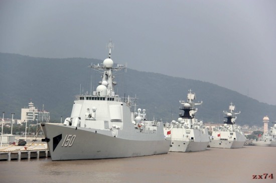 揭秘中国海军新一代战舰，长春号导弹驱逐舰（052C型），揭秘，中国海军长春号导弹驱逐舰（新一代052C型战舰）