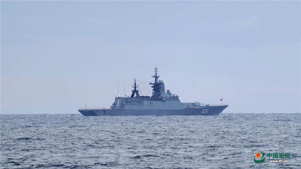 海上联合-2021，俄方舰艇展现强大实力与深广合作潜力，海上联合-2021，俄方舰艇彰显强大实力与广阔合作前景