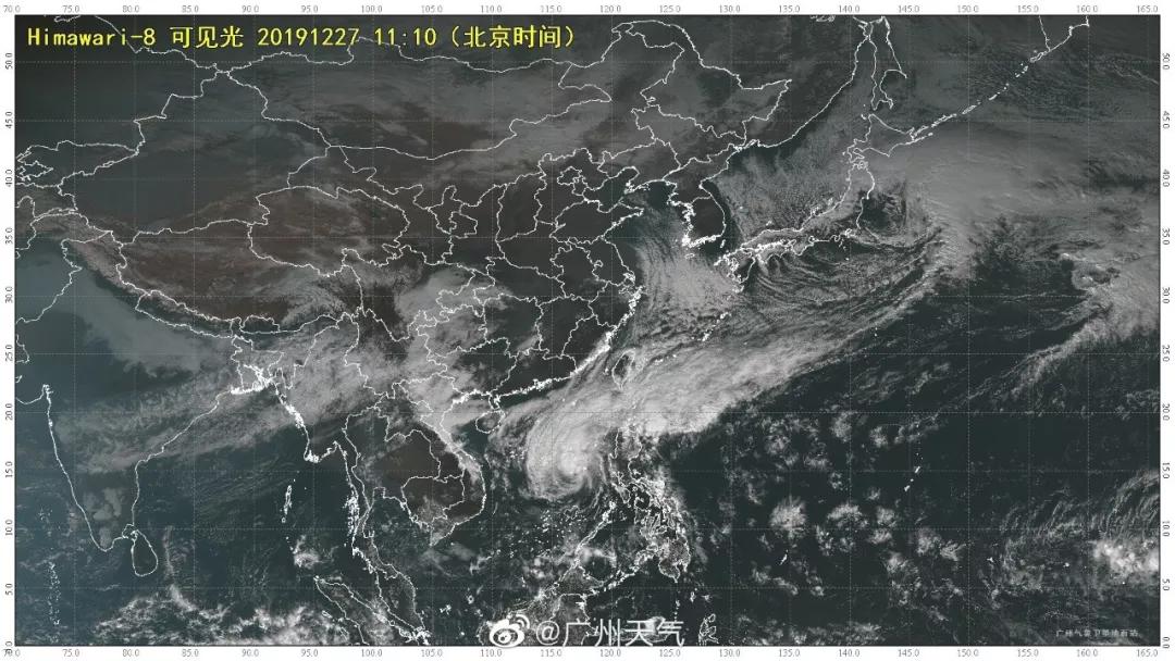 今天起海南岛强降水趋于减弱，海南岛强降水减弱趋势启动