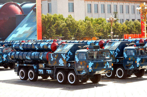 红旗-12阅兵导弹，展现中国国防力量的骄傲，红旗-12阅兵导弹，中国国防力量的荣耀展现