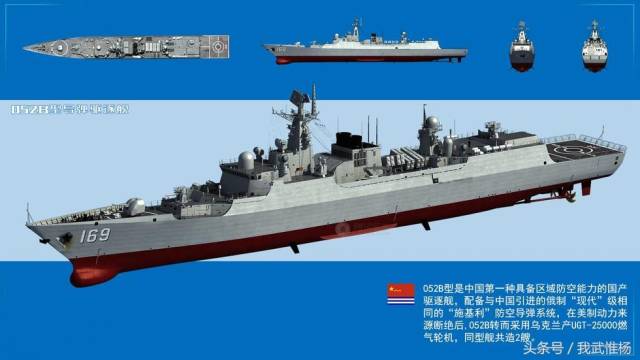 中国海军的崭新力量，052B型驱逐舰参数详解，中国海军新力量，052B型驱逐舰参数详解