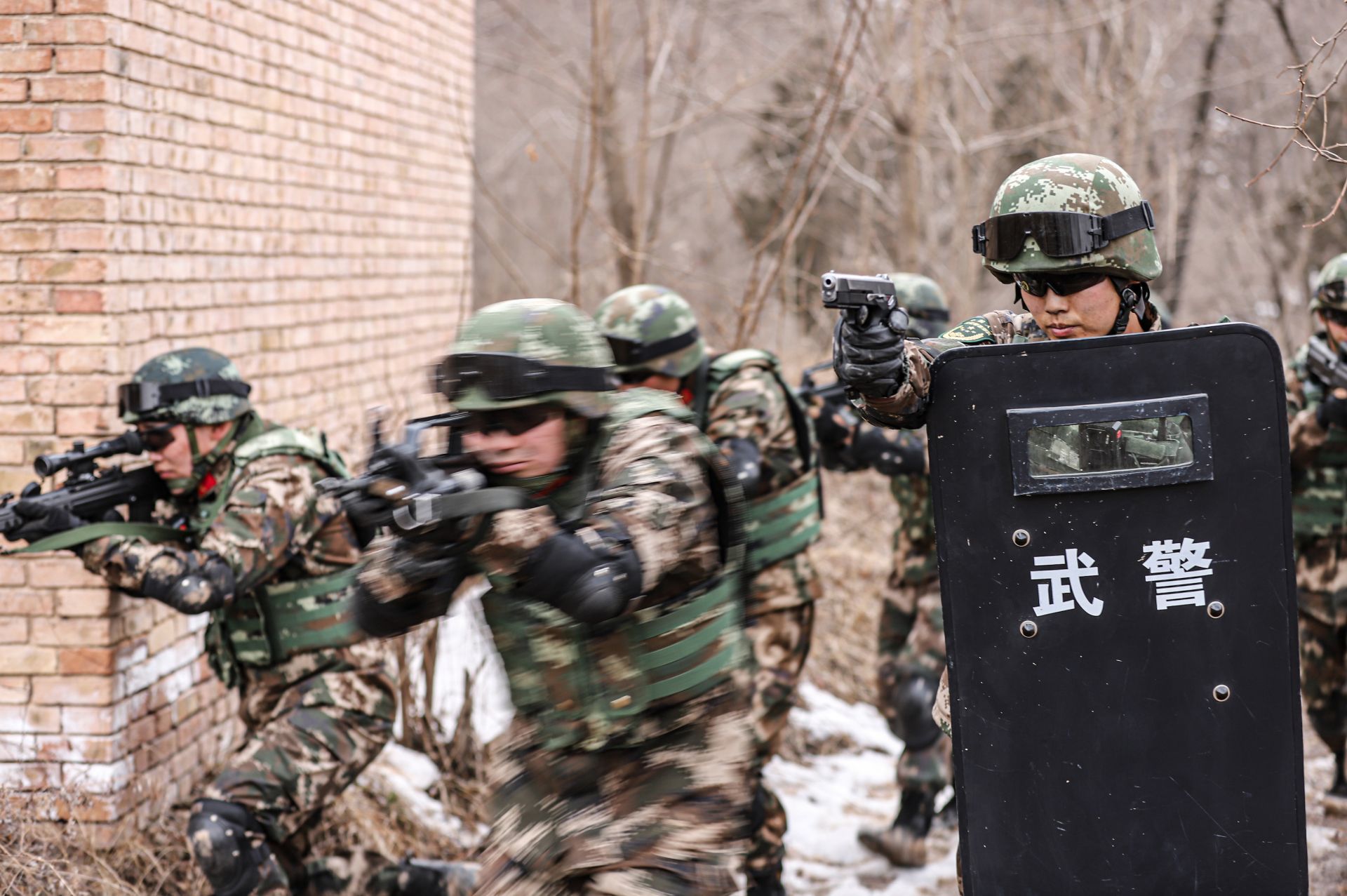 早期武警特战，荣耀与使命的交织，早期武警特战，荣耀与使命的辉煌历程