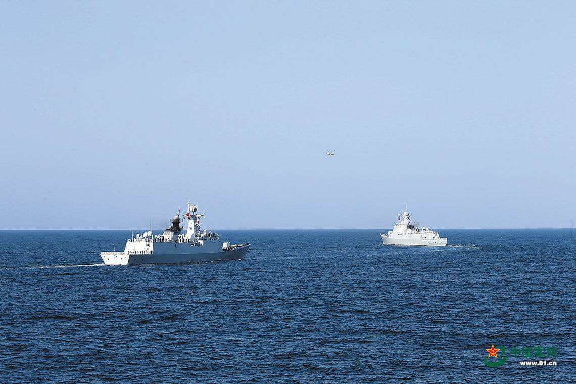 中国海军第44批护航编队，展现大国海军力量与担当，中国海军第44批护航编队展现大国力量与担当