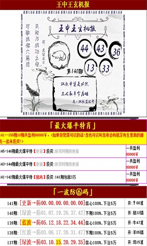 王中王资料 一肖中特一