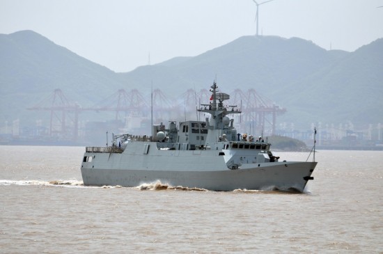 我国新一代护卫舰，057型护卫舰正式开建，我国新一代护卫舰——057型护卫舰正式开建启航