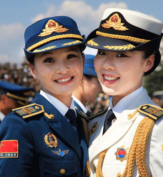 中国人民解放军仪仗队女兵风采,中国人民解放军仪仗队女兵的魅力风采
