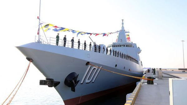 中国海军055型现身悉尼以东，展示实力还是深化合作？，中国海军055型舰艇现身悉尼以东，实力展示还是深化合作？