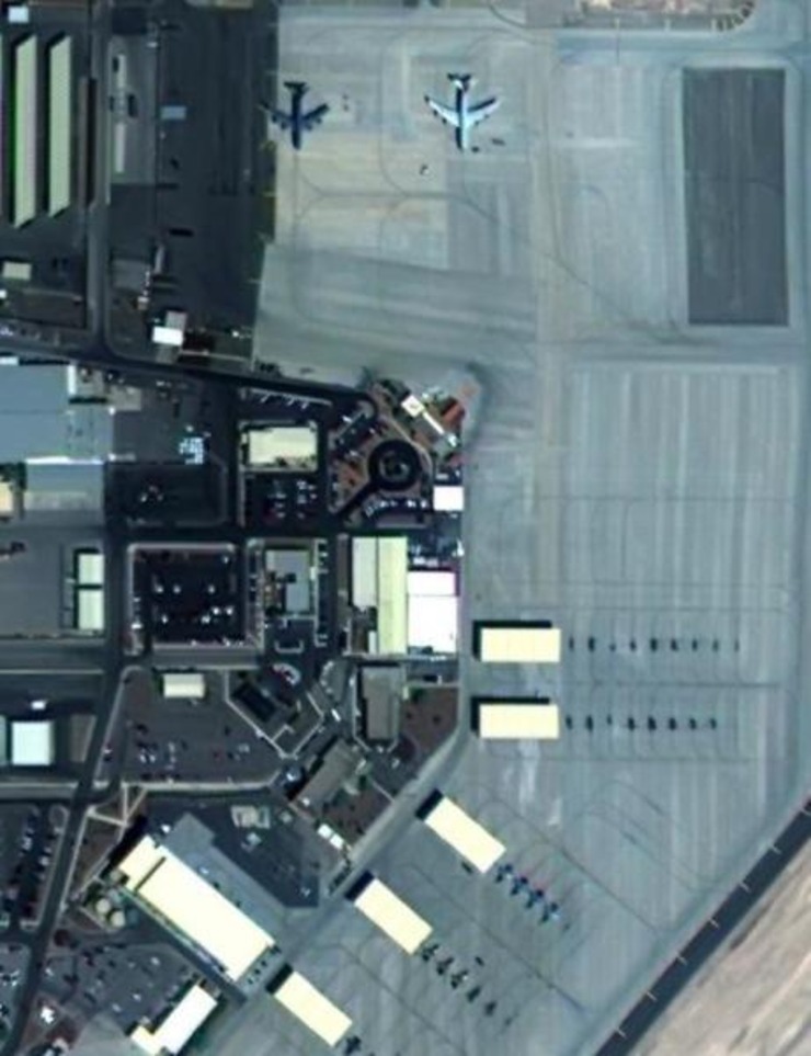 中国卫星拍摄美军基地，揭示技术与战略的交汇点，中国卫星揭示美军基地技术与战略交汇点实拍揭秘