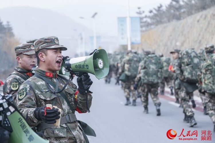 武警部队宣传背景图，时代画卷中的力量展现，武警部队宣传背景图，时代画卷中的力量展现风采