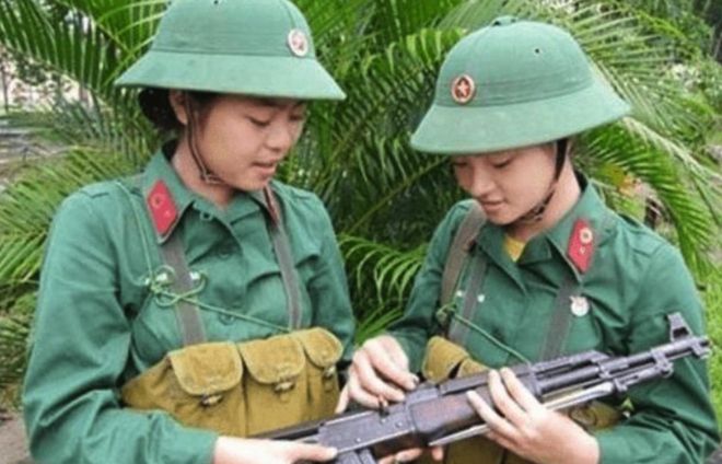 中国女兵在越南