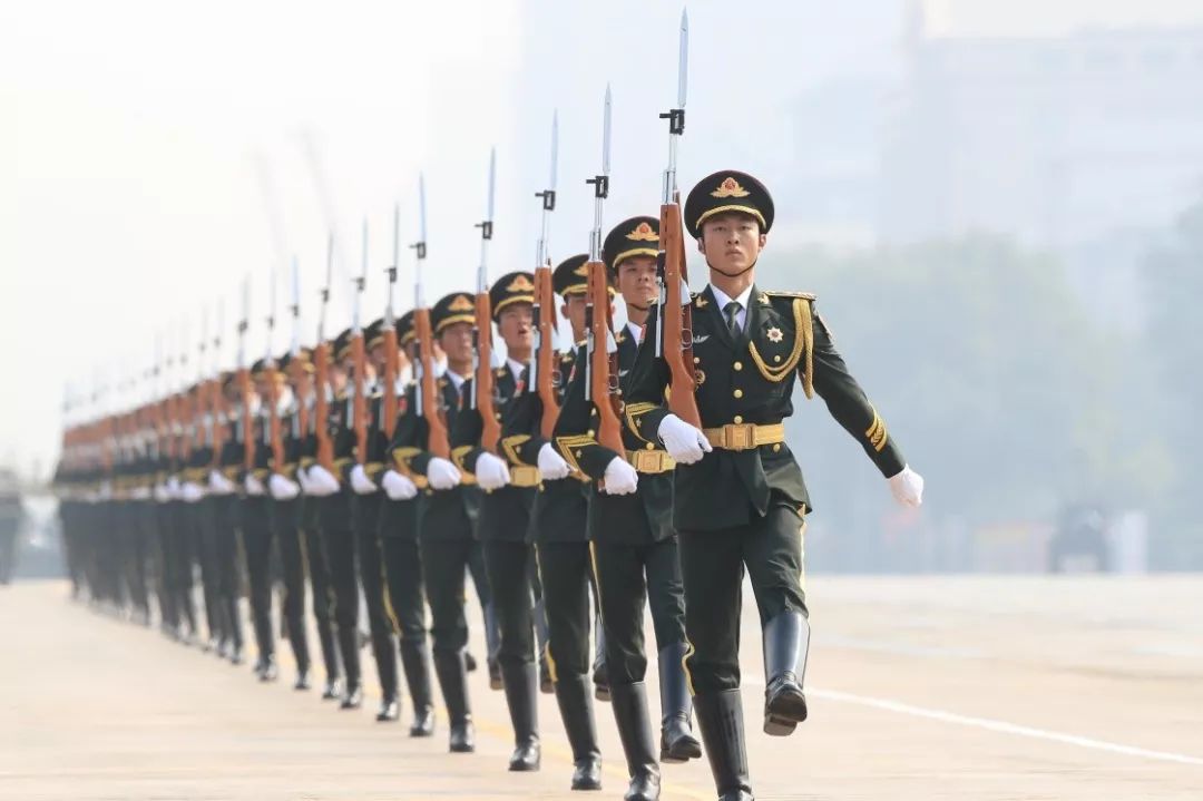 阅兵盛况