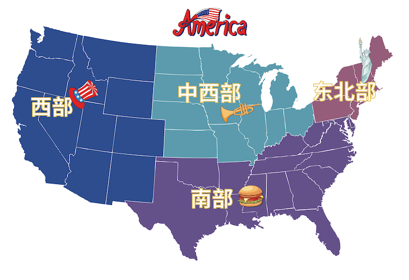 美国东部与西部的区分，地理、文化、经济差异探析，美国东西部地理、文化、经济差异探析