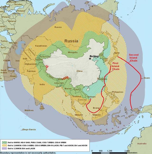 中国兵力分布图，战略纵深与国防力量的地理分布，中国兵力分布图，战略纵深与国防力量的地理布局