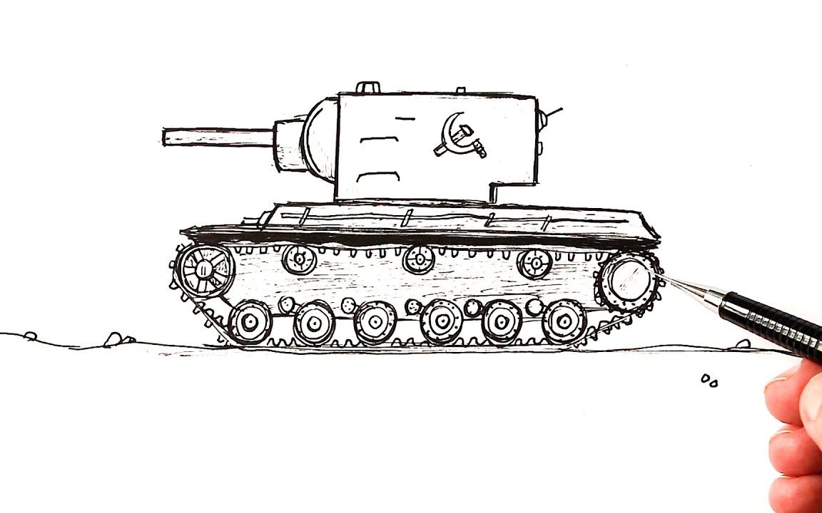 KV3重坦的绘画指南，KV3重坦绘画指南大全