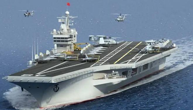 中国第四艘航母揭秘，引领新时代的海上巨无霸，中国第四艘航母揭秘，引领新时代海上巨无霸的震撼力量