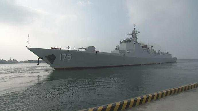 中国海军舰艇新动态，揭秘中国海军银川舰赴美国背后的故事，中国海军舰艇新动态揭秘，银川舰赴美国背后的故事探索