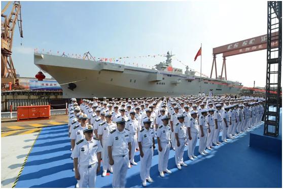 中国即将服役第四艘075型两栖攻击舰,展现强大的军事力量与战略转型,中国第四艘075型两栖攻击舰即将服役,军事力量与战略转型的展现