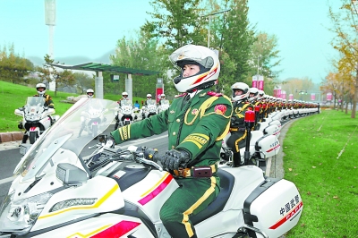 北京武警总队国宾护卫队，荣耀与责任，北京武警总队国宾护卫队，荣耀与责任的使者