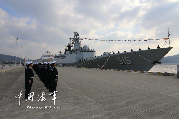 西昌舰540入列，新时代的海军力量展现，西昌舰正式入列，新时代海军力量的壮丽展示