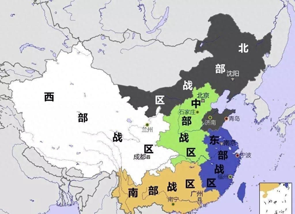 中国空军的编制概述,中国空军编制概览