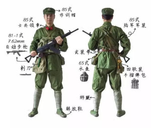 中国人民解放军军服介绍,中国人民解放军军服详解