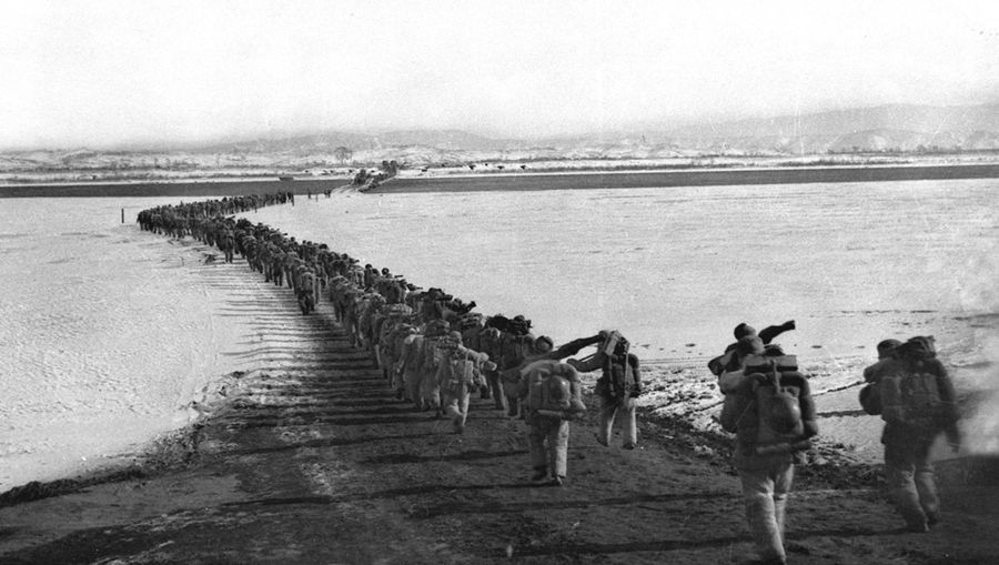 中国人民志愿军的英勇岁月,纪念1950年10月19日的历史时刻,中国人民志愿军英勇岁月,纪念1950年10月19日的历史转折点