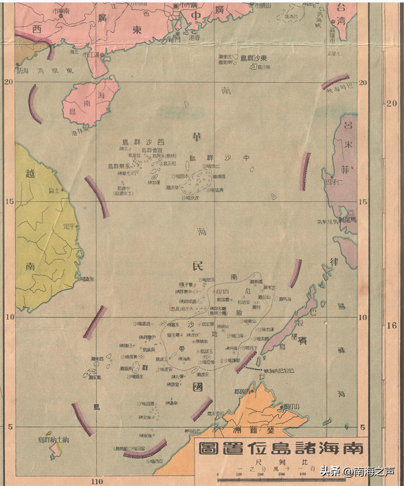 中国南海位置图,揭示南海诸岛及其重要性,南海地图揭示,中国南海诸岛及其重要性概览