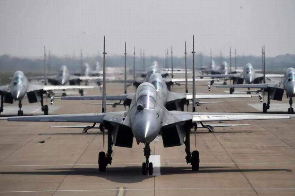 中国歼-16战斗机数量概览,中国歼-16战斗机数量概览,揭秘现役规模与实力