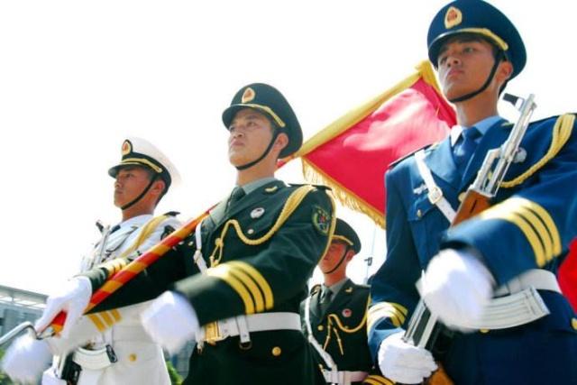 三军仪仗队,荣耀的象征与国家的骄傲,三军仪仗队,荣耀的象征,国家的骄傲