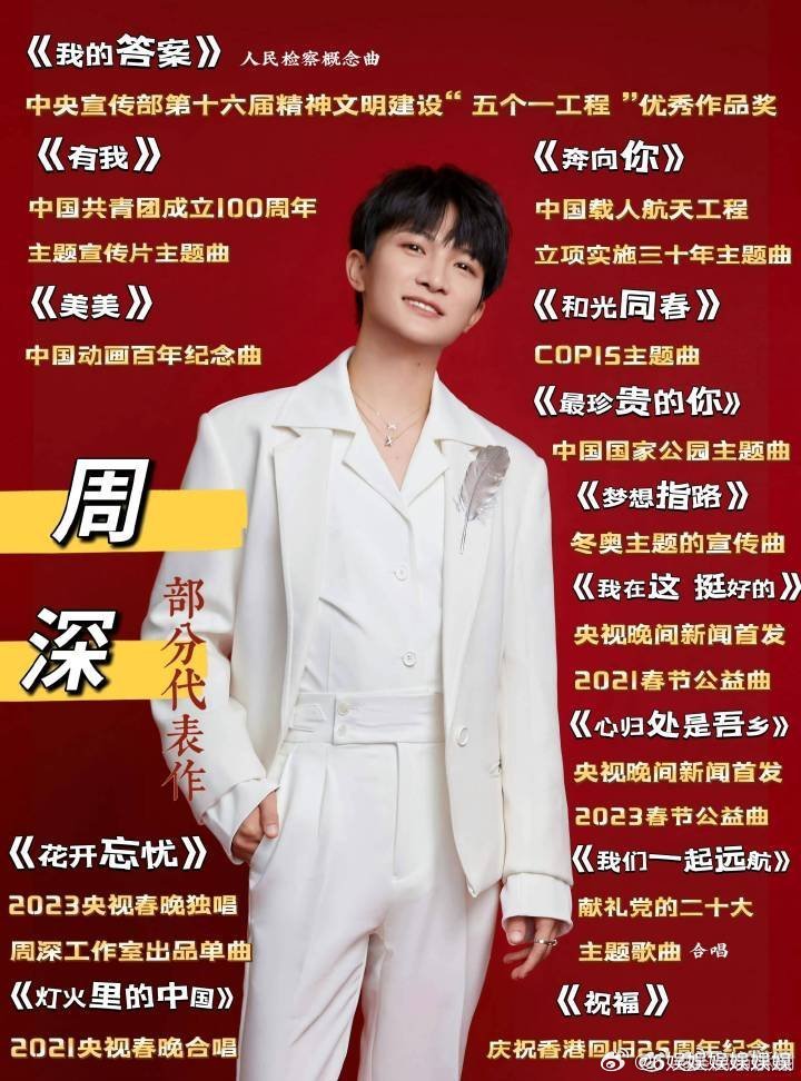 中国人民志愿军军歌与周深的独特演绎,周深演绎中国人民志愿军军歌的独特风采