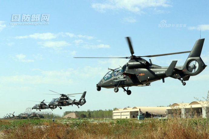 武直-19发射导弹,空中力量的锐利之剑,武直-19导弹发射,空中力量的锋芒之剑