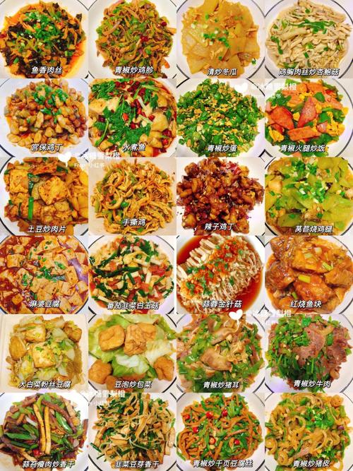 家常菜菜谱大全带图片,烹饪的艺术与生活的交融,烹饪艺术与生活交融,家常菜菜谱大全带图片展示